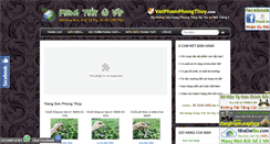 Desktop Screenshot of phongthuygovap.com